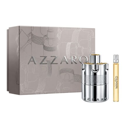 Azzaro Wanted Gift Set 2 Pieces – EDP Spray 3.4 oz + Mini (Men)