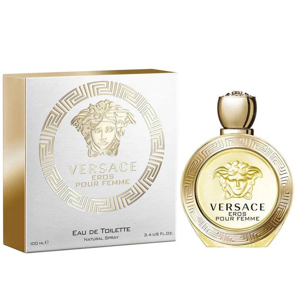Versace Eros Pour Femme Eau de Toilette 3.4 oz (Women) Versace Eros Pour Femme Eau de Toilette 3.4 oz (Women)