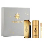 Paco Rabanne 1 Million Gift Set 3 Pieces 3.4oz & 10ml Eau de Toilette Spray + 2.5oz Deodorant Stick (Men)