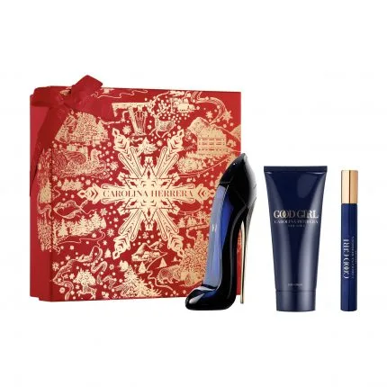Carolina Herrera Very Good Girl 3-Piece Gift Set 2.7 oz Eau de Parfum Spray + 10 ml Eau de Parfum Spray + 3.4 oz Body Lotion (Women)