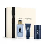 Dolce & Gabbana King Gift Set 3 Pieces 3.3 oz Eau de Parfum Spray + 1.7 oz Shower Gel + 2.5 oz Deodorant Stick (Men)