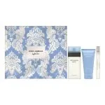 Dolce & Gabbana Light Blue Gift Set 3 Pieces 3.3 oz Eau de Toilette Spray + 2 x 10 ml Eau de Toilette Spray (Women)