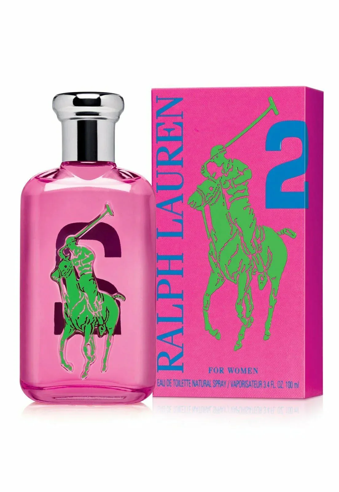 Polo Big Pony 2 Pink Eau de Toilette 3.3 oz (Women)