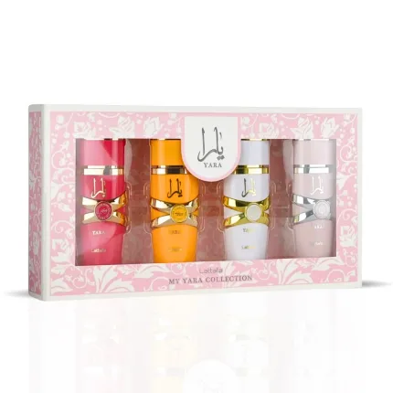 Lattafa Yara 4 Pc Mini Collection Set 4 x 25 ml Eau de Parfum