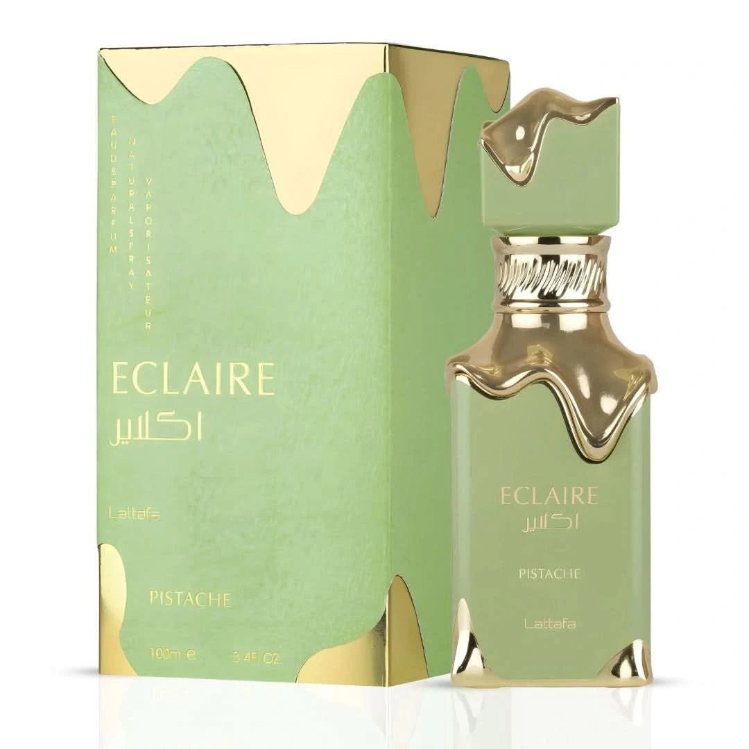Lattafa Eclaire Pistache Eau de Parfum 3.4 oz Spray (Unisex) Lattafa Eclaire Pistache Eau de Parfum 3.4 oz Spray (Unisex)
