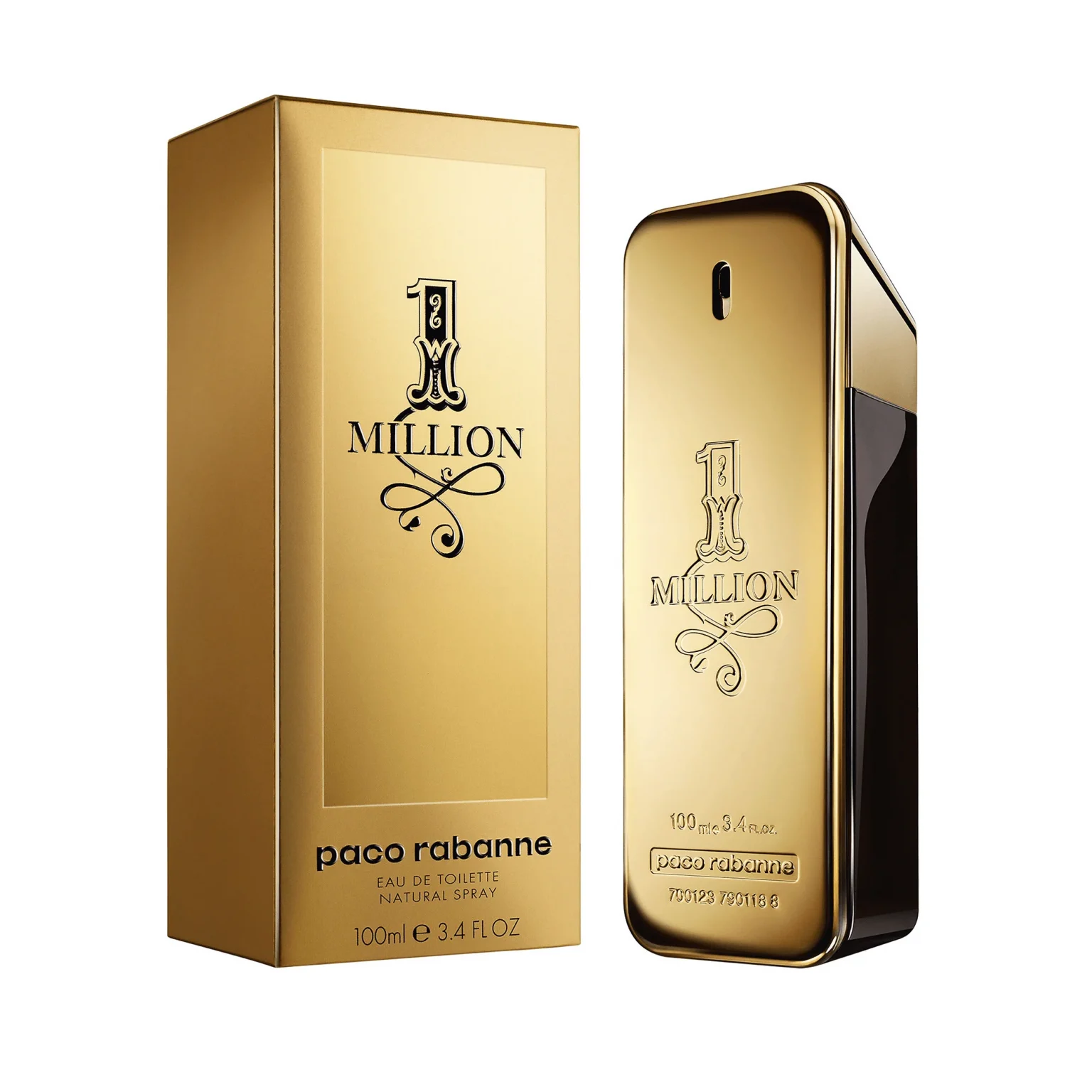 Paco Rabanne One Million Eau de Toilette Spray (Men) - 3.4 oz