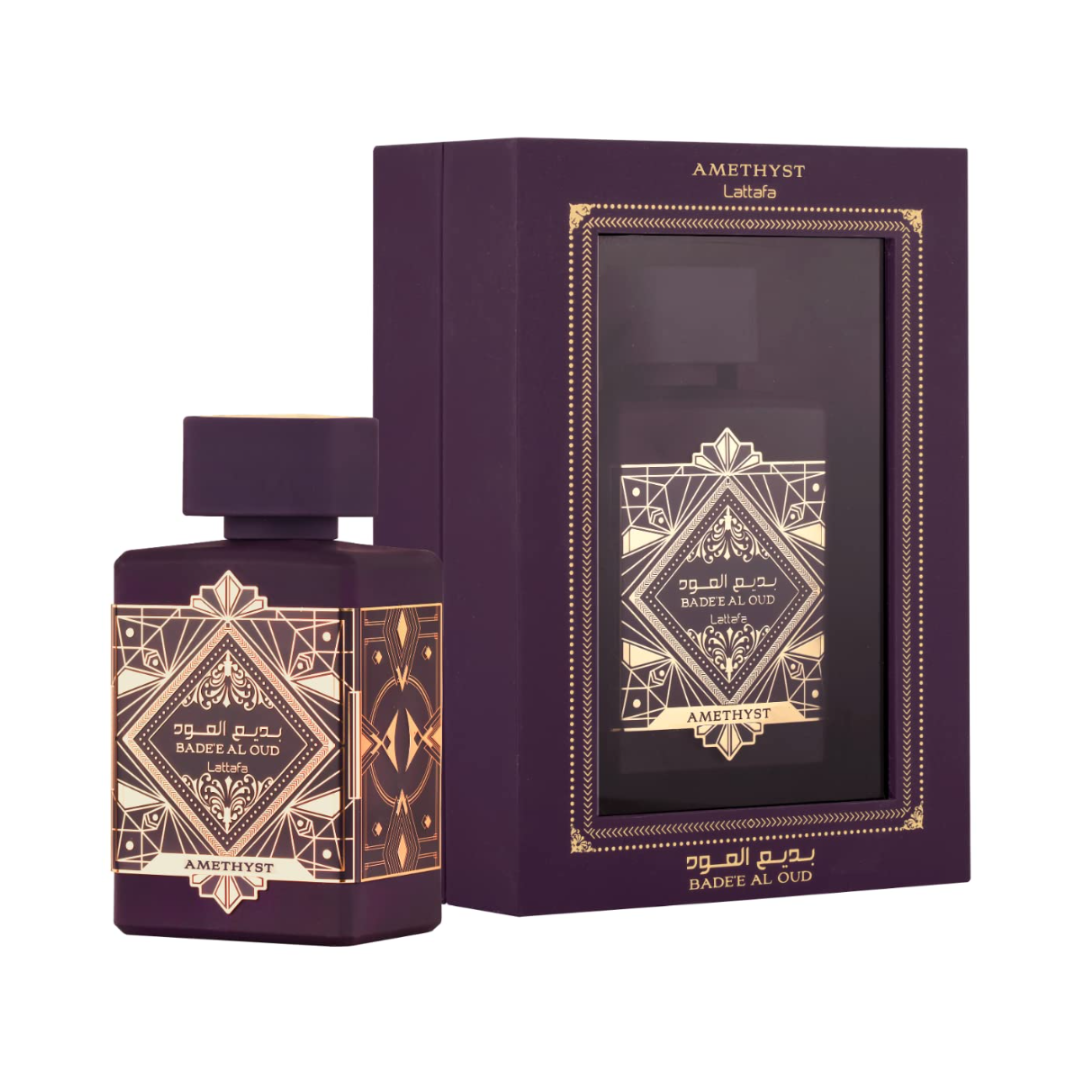 Lattafa Badee Al Oud Amethyst Eau de Parfum 3.4 oz Spray Lattafa Badee Al Oud Amethyst Eau de Parfum 3.4 oz Spray