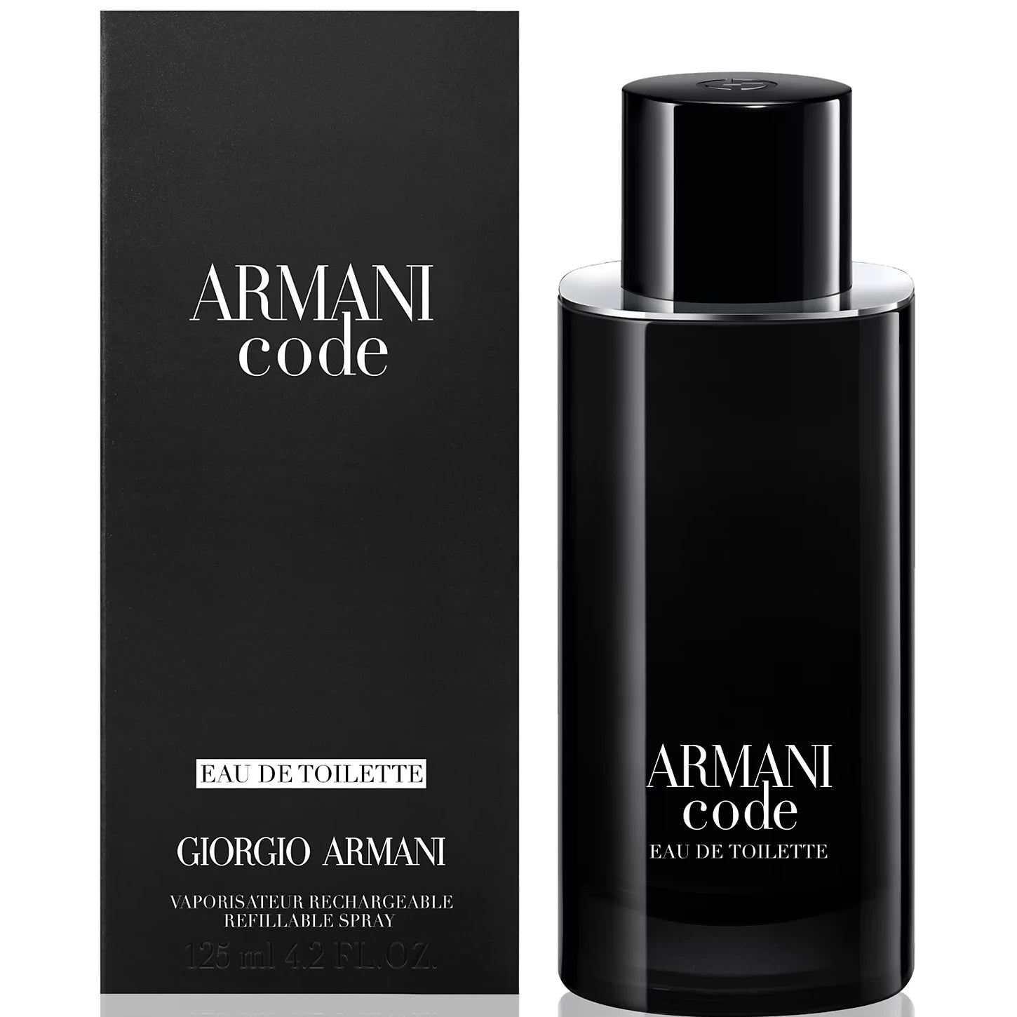 Armani Code Eau de Parfum Spray Rechargeable (Men) - 4.2 oz Armani Code Eau de Parfum Spray Rechargeable (Men) - 4.2 oz