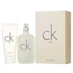 Calvin Klein CK One Gift Set 2 Pieces – EDT Spray 6.7 oz + Body Lotion 6.7 oz (Men)