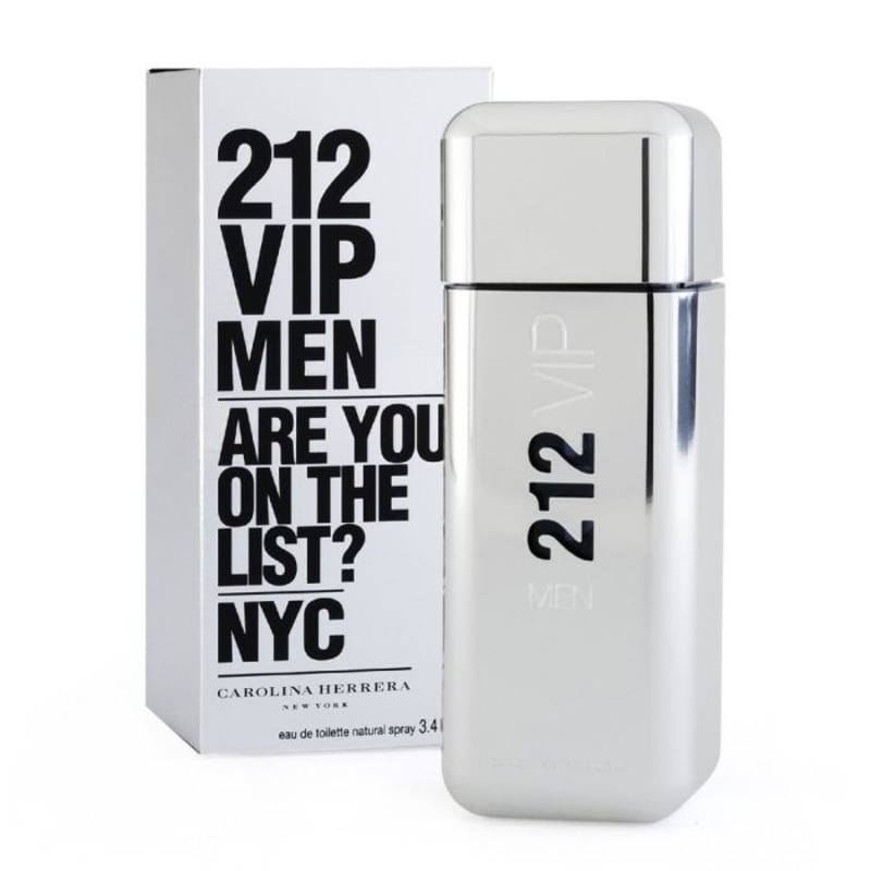 Carolina Herrera 212 VIP Eau de Toilette Spray 3.4 oz (Men)