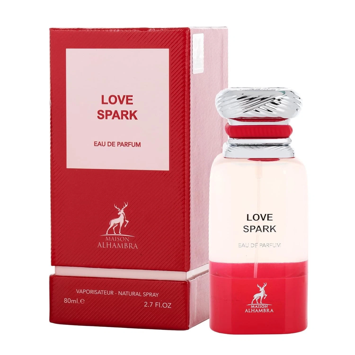 Maison Alhambra Love Spark Eau de Parfum Spray 2.7 oz (Unisex) Maison Alhambra Love Spark Eau de Parfum Spray 2.7 oz (Unisex)
