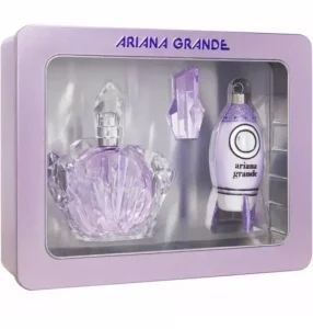 Ariana Grande R.E.M. Gift Set 3 Pieces – EDP Spray 3.4 oz + Mini + Ornament (Women)