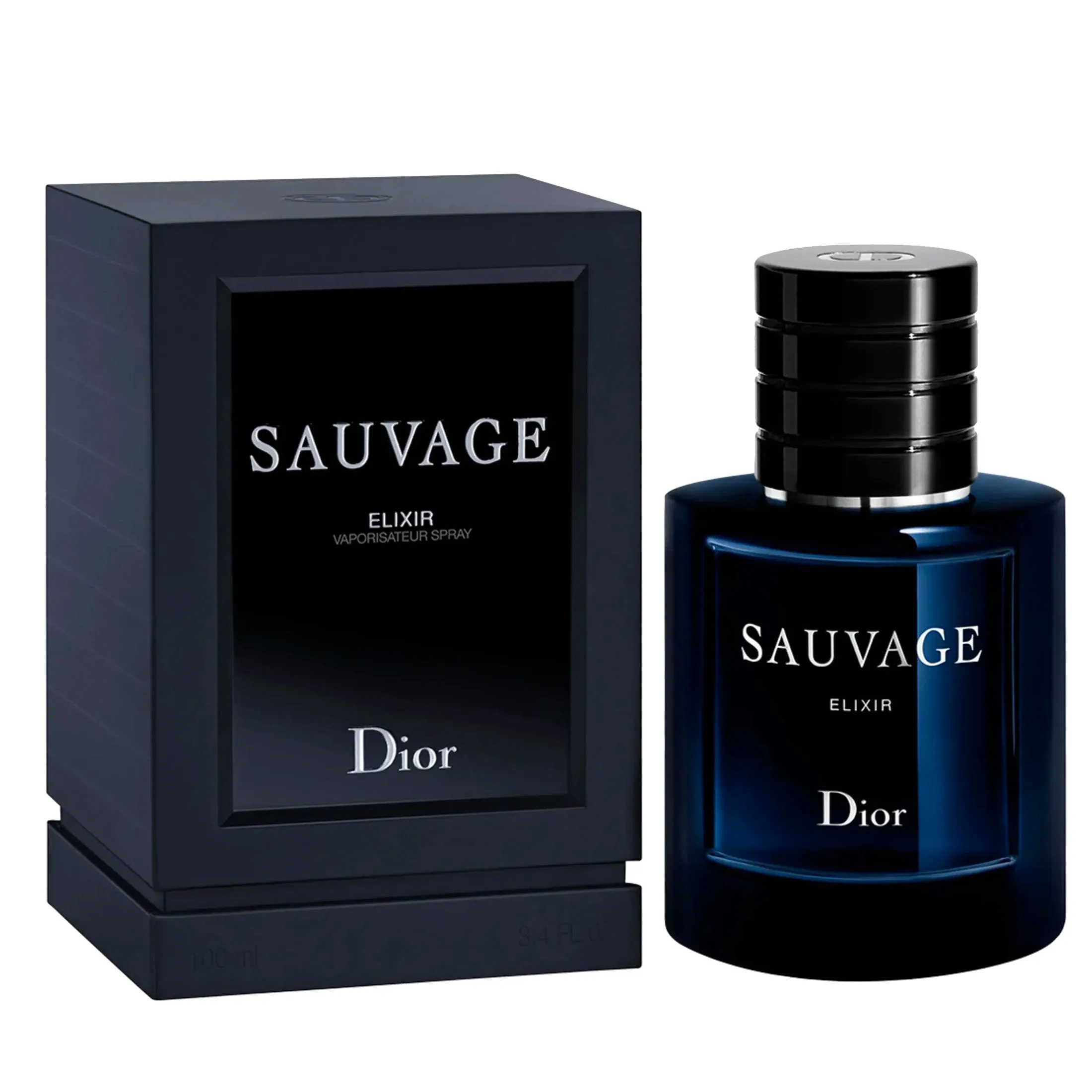 Dior Sauvage Elixir Extrait de Parfum Spray (Men) – 3.4 oz Dior Sauvage Elixir Extrait de Parfum Spray (Men) - 3.4 oz