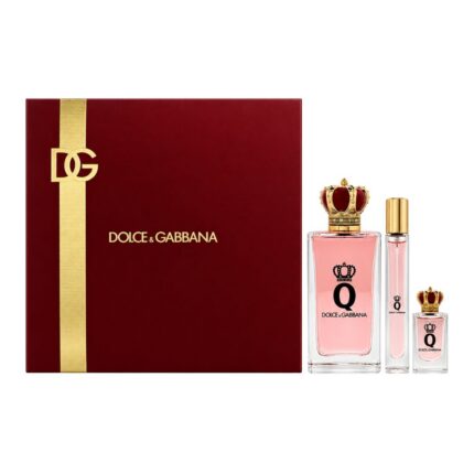 Dolce & Gabbana The Only One Queen Gift Set 3 Pieces 3.4 oz Eau de Parfum Spray + 10 ml Eau de Parfum Spray + 5 ml Mini (Women)