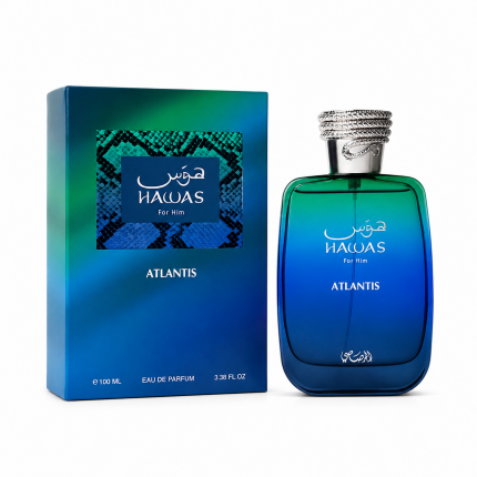 Rasasi Hawas Atlantis Eau de Parfum Spray 3.38 oz (Men)