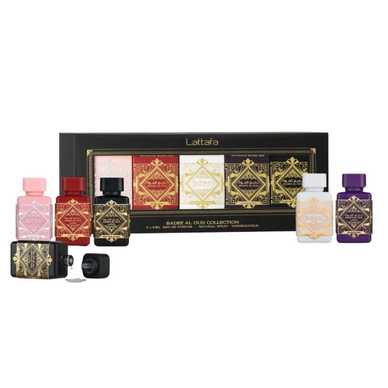 Lattafa Badee Al Oud 5 Piece Gift Set 5 x 5ml Eau de Parfum Spray (Unisex)
