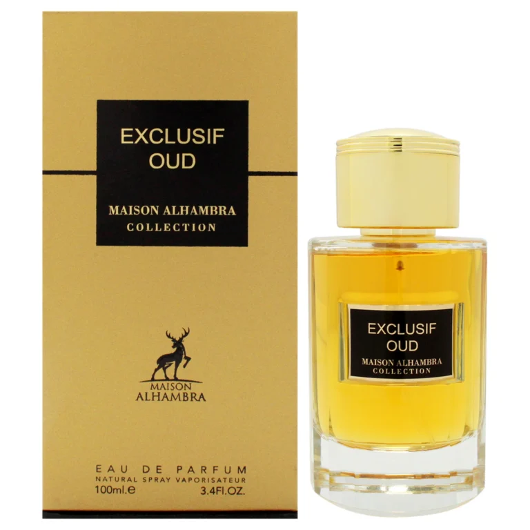 Maison Alhambra Exclusif Oud Eau de Parfum 3.4 oz Spray (Unisex)