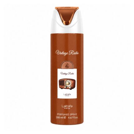 Lattafa Prime Vintage Radio Deodorant Spray 200 ml