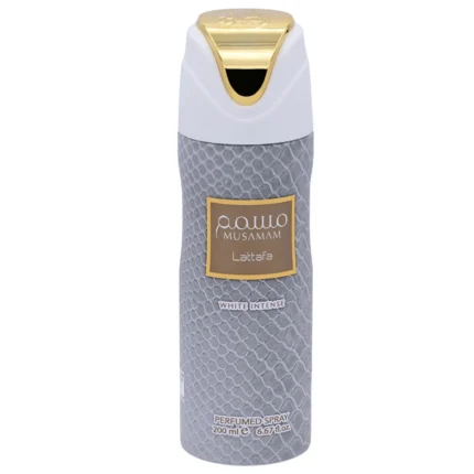 Lattafa Musamam White Intense Deodorant Spray 6.7 oz (Unisex)
