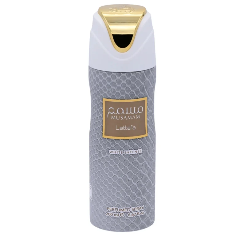 Lattafa Musamam White Intense Deodorant Spray 6.7 oz (Unisex)