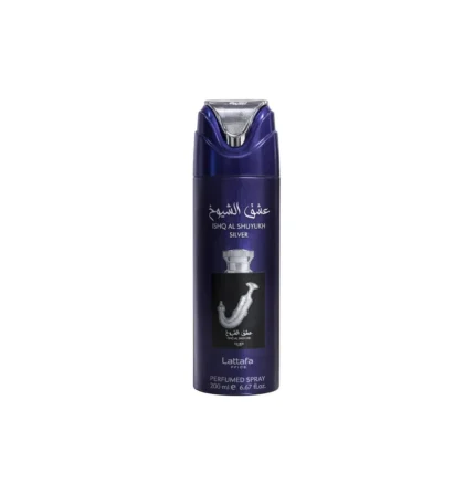 Lattafa Pride Ishq Al Shuyukh Silver 6.7 oz Deo Spray (Unisex)