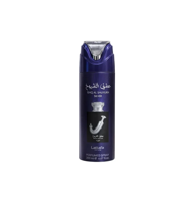 Lattafa Pride Ishq Al Shuyukh Silver 6.7 oz Deo Spray (Unisex)